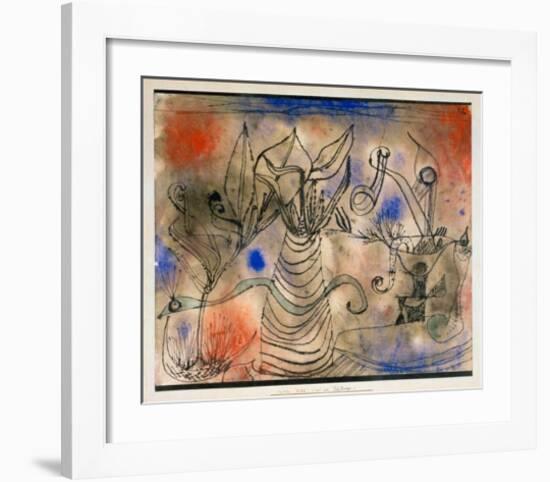 With the Snake, 1924-Paul Klee-Framed Giclee Print