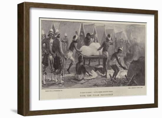 With the Tirah Expedition-Charles Joseph Staniland-Framed Giclee Print