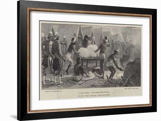 With the Tirah Expedition-Charles Joseph Staniland-Framed Giclee Print