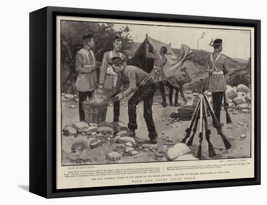 With the Tochi Field Force-Ernest Prater-Framed Premier Image Canvas