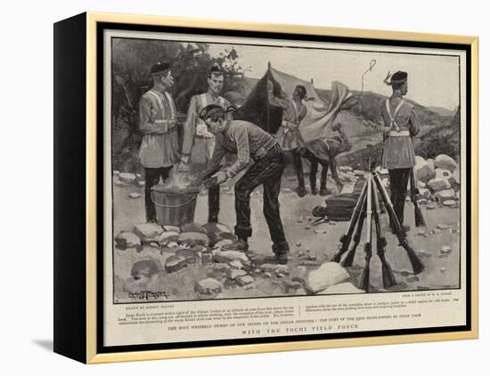 With the Tochi Field Force-Ernest Prater-Framed Premier Image Canvas