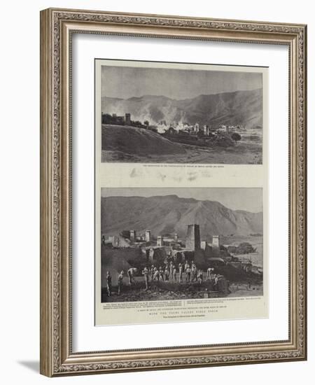 With the Tochi Valley Field Force-null-Framed Giclee Print