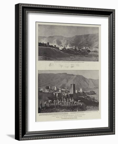 With the Tochi Valley Field Force-null-Framed Giclee Print