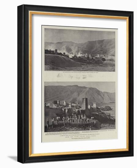 With the Tochi Valley Field Force-null-Framed Giclee Print