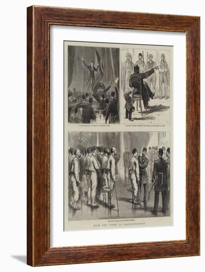 With the Turks at Constantinople-Joseph Nash-Framed Giclee Print