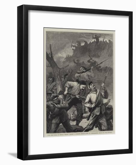 With the Turks at Shipka-John Dawson Watson-Framed Giclee Print