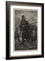 With the Turks, Bashi-Bazouks at Bay-John Dawson Watson-Framed Giclee Print