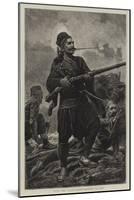With the Turks, Bashi-Bazouks at Bay-John Dawson Watson-Mounted Giclee Print