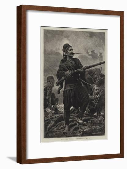 With the Turks, Bashi-Bazouks at Bay-John Dawson Watson-Framed Giclee Print