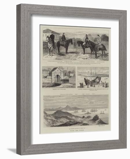 With the Turks-Alfred Chantrey Corbould-Framed Giclee Print