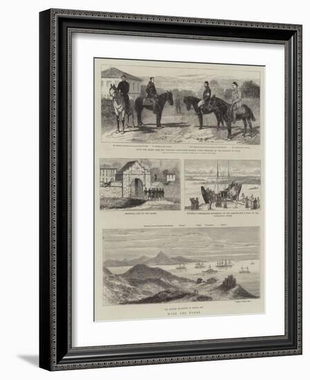 With the Turks-Alfred Chantrey Corbould-Framed Giclee Print