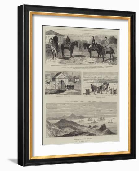 With the Turks-Alfred Chantrey Corbould-Framed Giclee Print