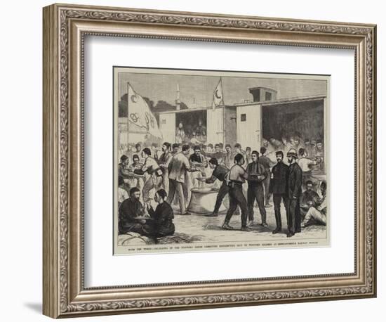 With the Turks-null-Framed Premium Giclee Print