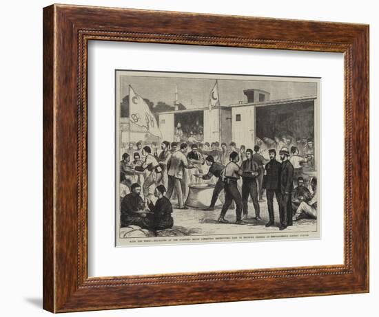 With the Turks-null-Framed Premium Giclee Print