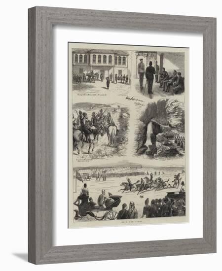 With the Turks-William Ralston-Framed Giclee Print