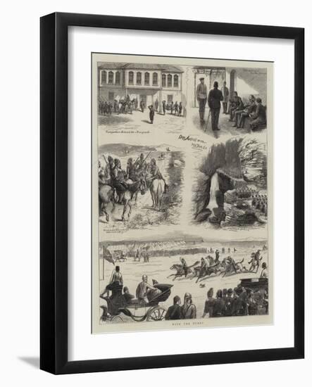 With the Turks-William Ralston-Framed Giclee Print