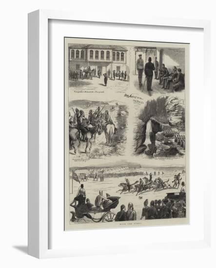 With the Turks-William Ralston-Framed Giclee Print