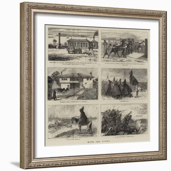 With the Turks-null-Framed Giclee Print