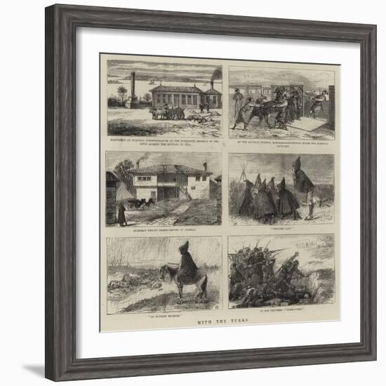 With the Turks-null-Framed Giclee Print