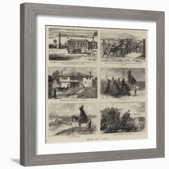 With the Turks-null-Framed Giclee Print