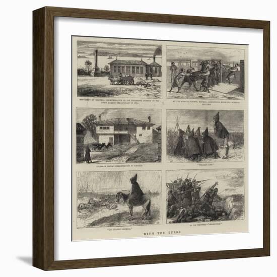 With the Turks-null-Framed Giclee Print