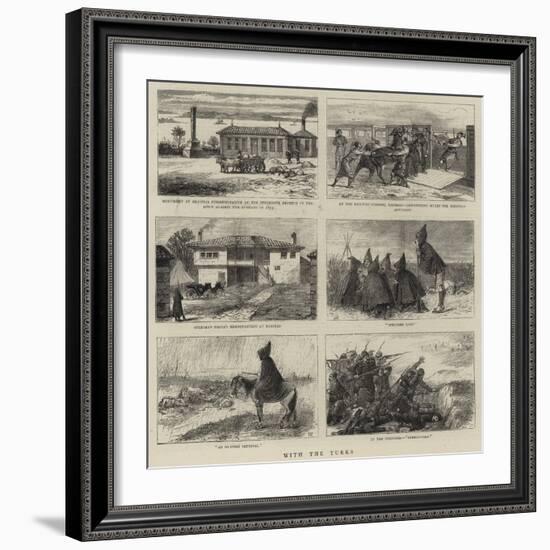 With the Turks-null-Framed Giclee Print