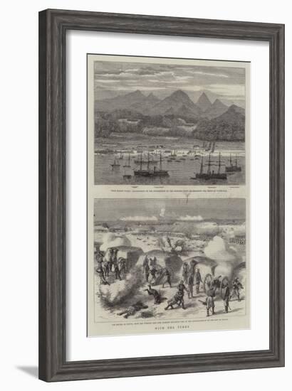 With the Turks-Godefroy Durand-Framed Giclee Print