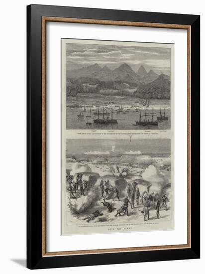 With the Turks-Godefroy Durand-Framed Giclee Print