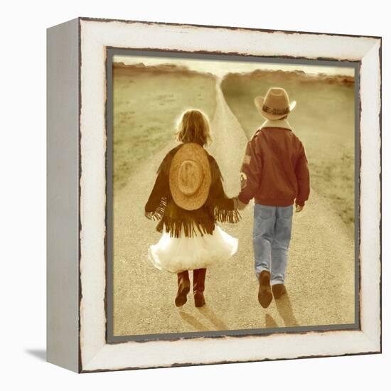 With You by My Side-Betsy Cameron-Framed Stretched Canvas