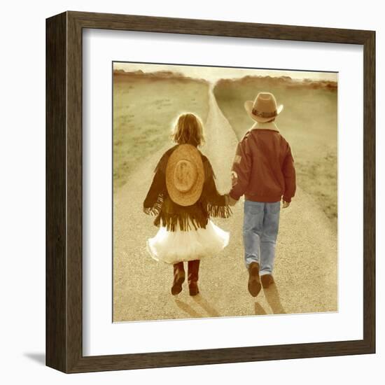 With You by My Side-Betsy Cameron-Framed Art Print