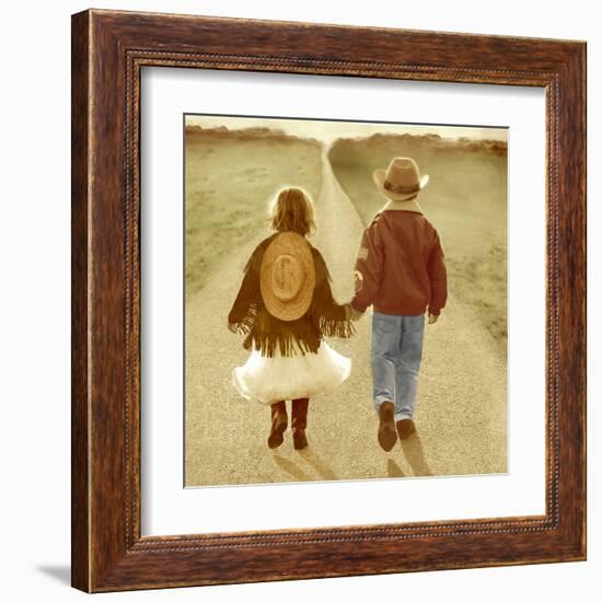 With You by My Side-Betsy Cameron-Framed Art Print