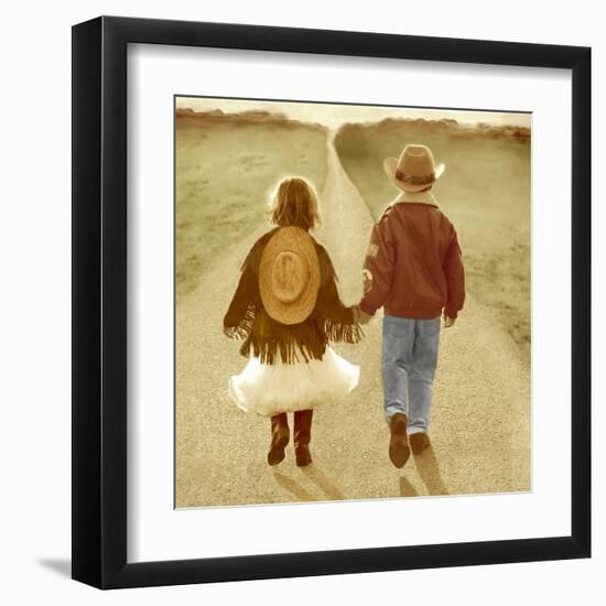 With You by My Side-Betsy Cameron-Framed Art Print