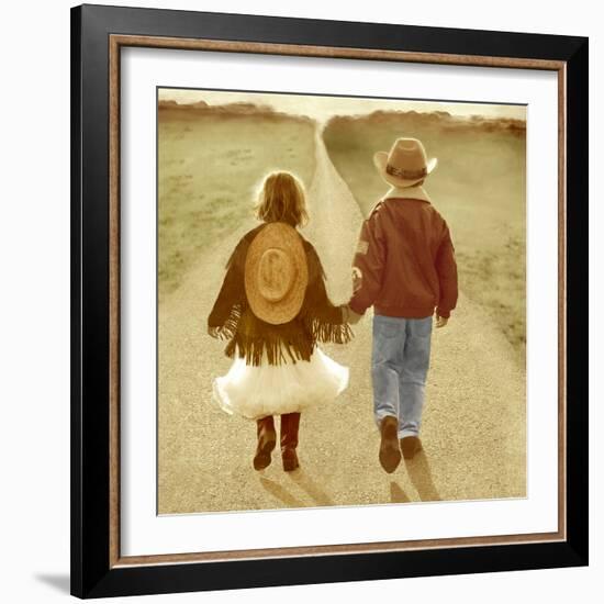 With You by My Side-Betsy Cameron-Framed Art Print