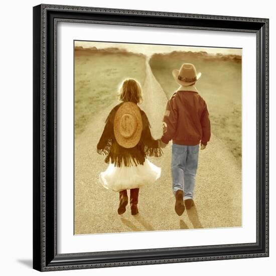 With You by My Side-Betsy Cameron-Framed Art Print