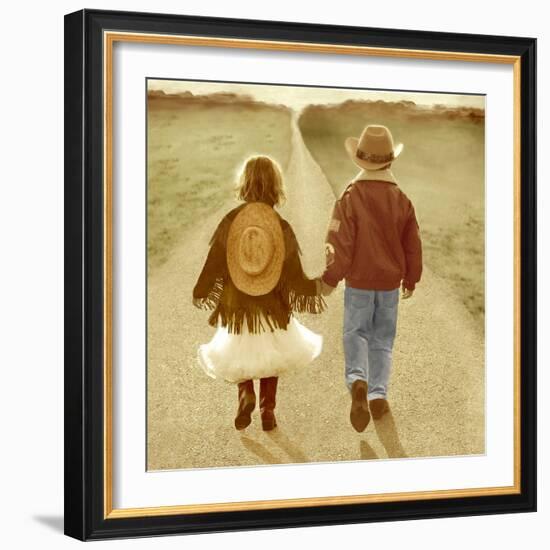 With You by My Side-Betsy Cameron-Framed Art Print