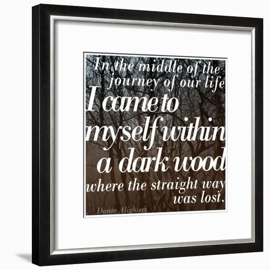 Within a Dark Wood-Keren Su-Framed Photographic Print