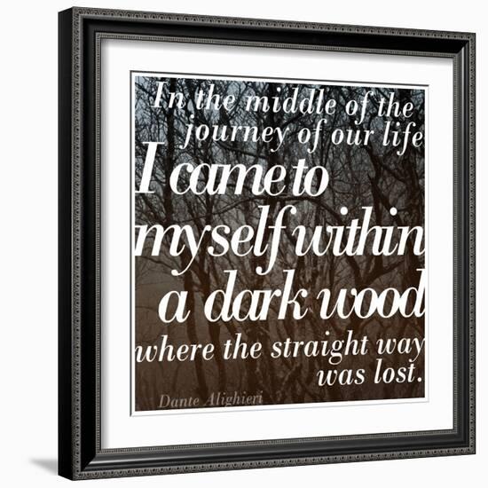 Within a Dark Wood-Keren Su-Framed Photographic Print