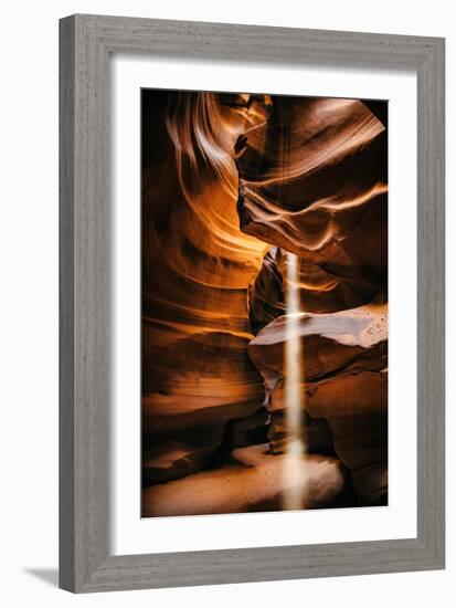 Within Antelope Canyon, Southwest US, Page, Arizona, Navajo-Vincent James-Framed Photographic Print