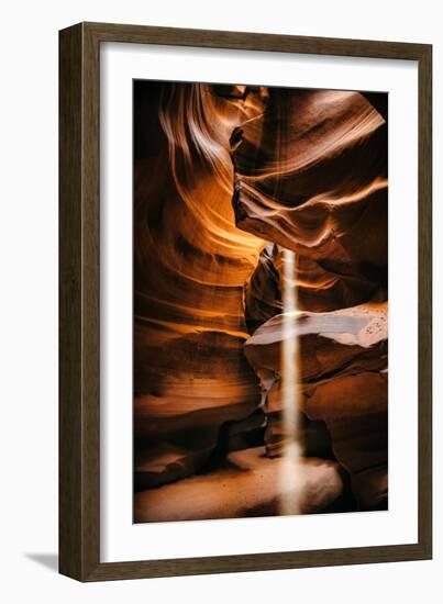 Within Antelope Canyon, Southwest US, Page, Arizona, Navajo-Vincent James-Framed Photographic Print