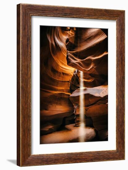 Within Antelope Canyon, Southwest US, Page, Arizona, Navajo-Vincent James-Framed Photographic Print