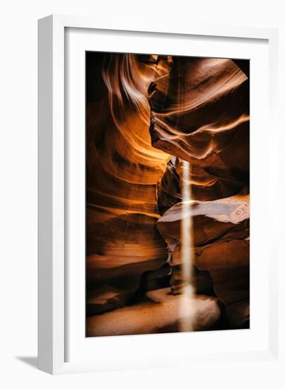 Within Antelope Canyon, Southwest US, Page, Arizona, Navajo-Vincent James-Framed Photographic Print