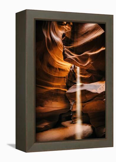 Within Antelope Canyon, Southwest US, Page, Arizona, Navajo-Vincent James-Framed Premier Image Canvas