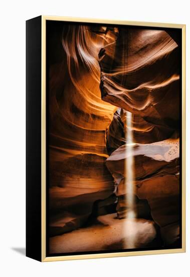 Within Antelope Canyon, Southwest US, Page, Arizona, Navajo-Vincent James-Framed Premier Image Canvas