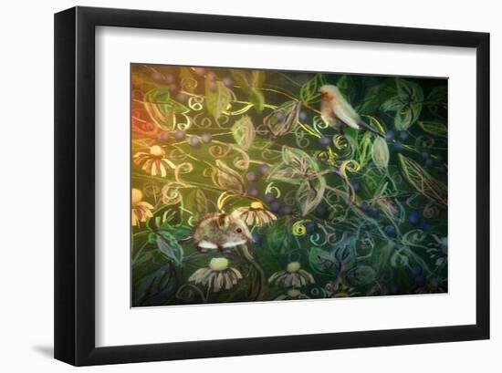 Within the Hedge-Claire Westwood-Framed Art Print