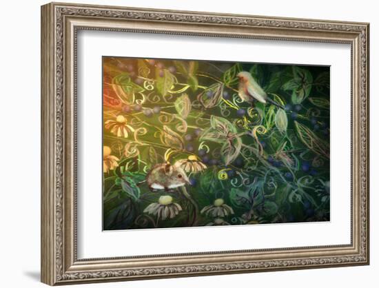 Within the Hedge-Claire Westwood-Framed Art Print