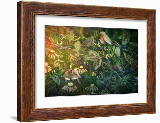 Within the Hedge-Claire Westwood-Framed Art Print