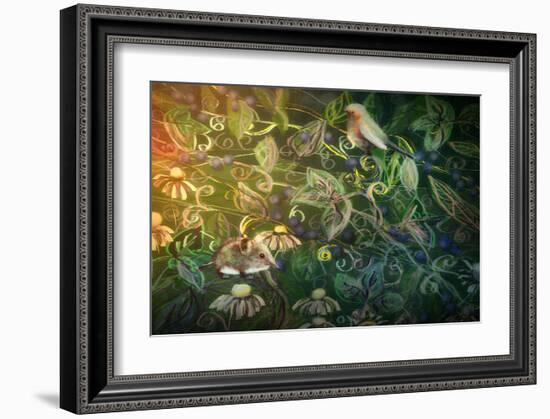 Within the Hedge-Claire Westwood-Framed Art Print