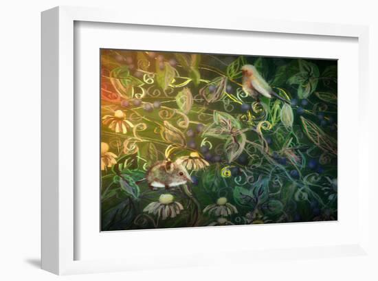 Within the Hedge-Claire Westwood-Framed Art Print