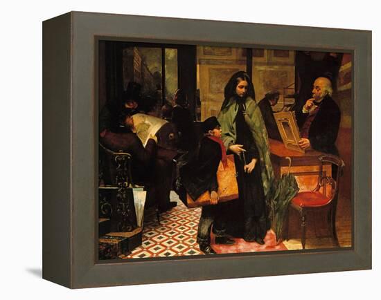 Without a Name and Without Friends-Canaletto-Framed Premier Image Canvas