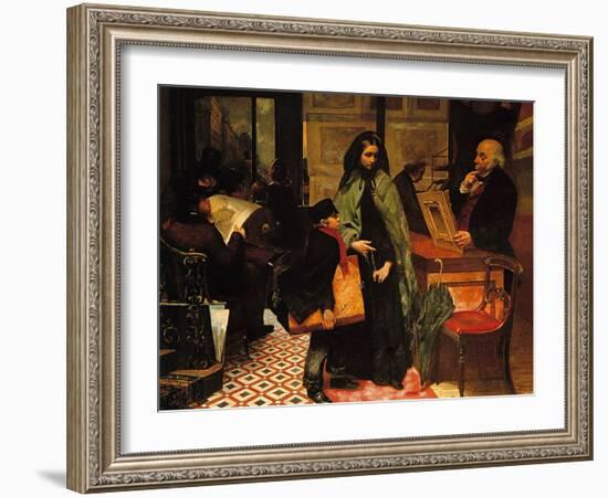 Without a Name and Without Friends-Canaletto-Framed Giclee Print